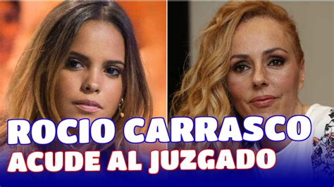 Rocio Carrasco Acude Al JUZGADO Para ENFRENTARSE A Gloria Camila Por