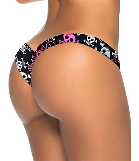 Tanga De Bikini Para Mujer Con Estampado Brasile O Para Ba Mercado