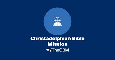 Christadelphian Bible Mission Linktree