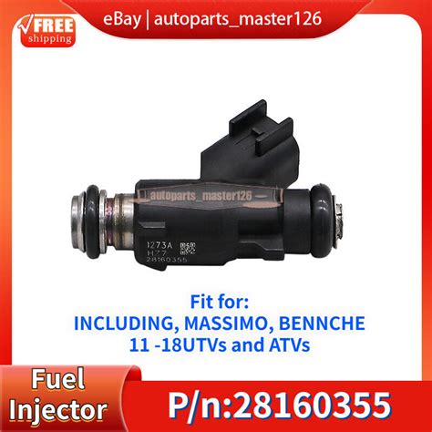 Fit For HiSun EFI 500 550 Massimo Cub Cadet Coleman Fuel Injector