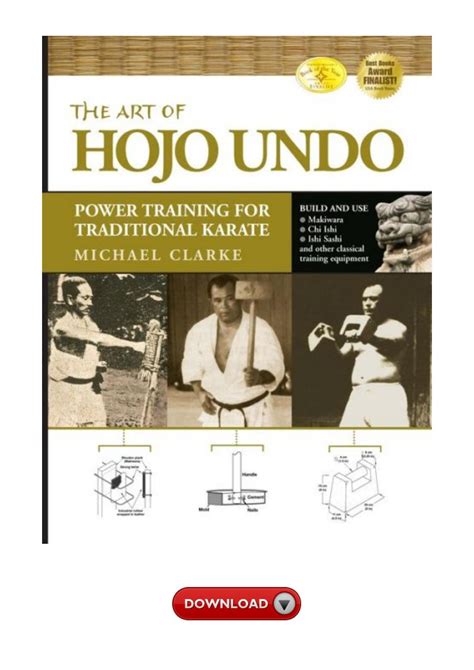 [Pdf/ePub] The Art of Hojo Undo: Power Training for Traditional Karate by Michael Clarke ...