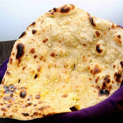 Garlic Naan - Purple Restaurant