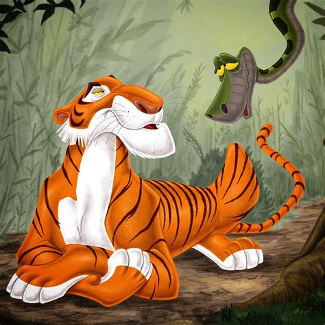 Shere Khan And Kaa From Disney S Jungle Book By Migsthescientist On