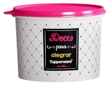 Tupperware Caixa Doces Bistr Litros Pote Magazine Luiza