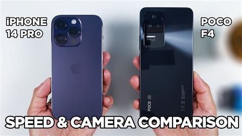 IPhone 14 Pro Vs POCO F4 SPEED TEST CAMERA Comparison Zeibiz YouTube