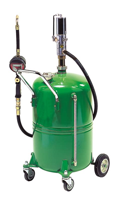 Portable Oil Dispensing System Includes 17 Gallon Tank 31 Ratio Pneum