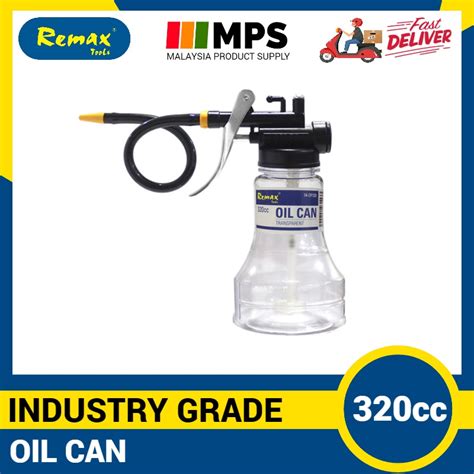 Remax Oil Can Transparent High Pressure Oiler Lubrication Oil Can