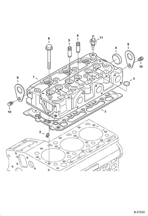 Mitsubishi 4g52 Cylinder Head Exploring Its Parts With A Diagram