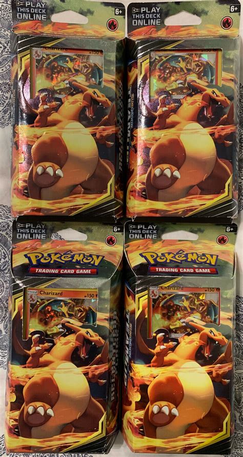 Sealed 1x Pokemon Sun Moon Relentless Flame Charizard Theme Deck EBay