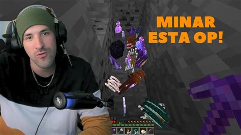 Me Paso Minecraft Pero Minar Esta OP YouTube