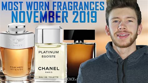 Most Worn Fragrances November 2019 Most Popular Colognes For Men Youtube