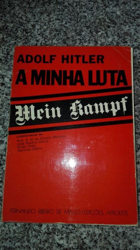 A Minha Luta Mein Kampf Adolf Hitler Algueirão Mem Martins • Olx