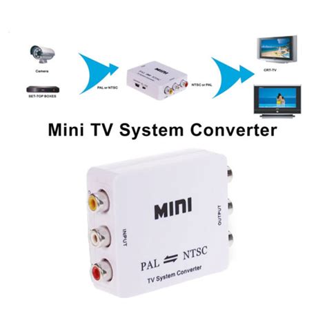 Mini Portable Pal To Ntsc Or Ntsc To Pal Bi Directional Dual Way Tv