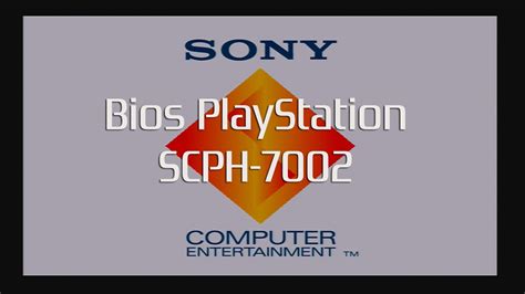 PlayStation PSX PS1 SCPH 7002 Bios Screen YouTube