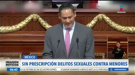 El Pvem Busca Que Se Elimine La Prescripción De Los Delitos Sexuales En Contra De Menores Paco