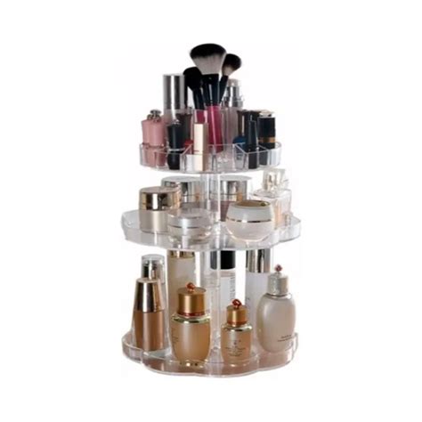 Ripley Organizador De Maquillaje Cosmeticos Rotativo Skincare Mujer