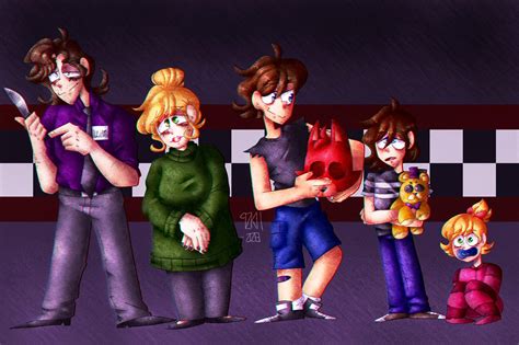 Foto Das Crianças De Fnaf Librain