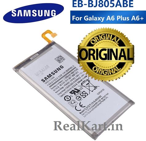 Original Samsung Galaxy J8 Plus J805 Galaxy A6 2018 Battery EB