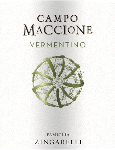 Rocca delle Macìe 2022 Famiglia Zingarelli Campo Maccione Vermentino