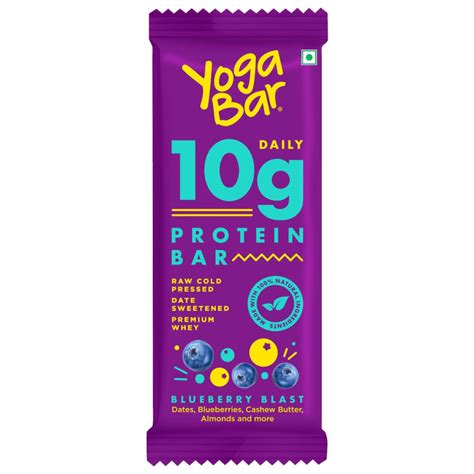 Blueberry Protein Bars 10g Protein Yoga Bar Fresh Fresh Aisle