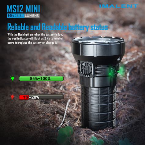 Imalent MS12 Mini Flashlight 65 000 Lumens Compact Powerhouse Max