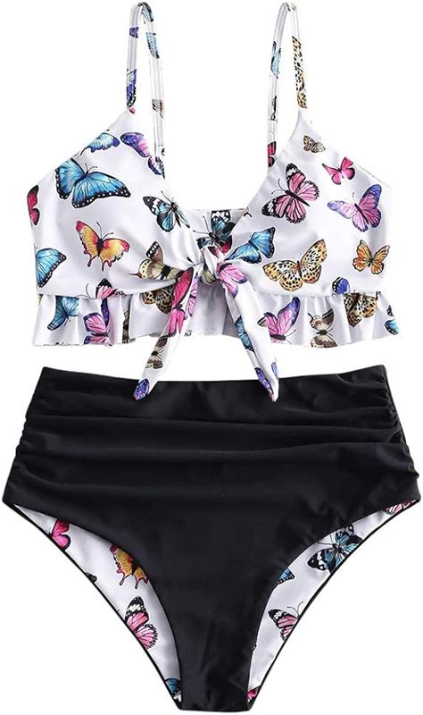 Butterfly High Waisted Bikini Atelier Yuwa Ciao Jp