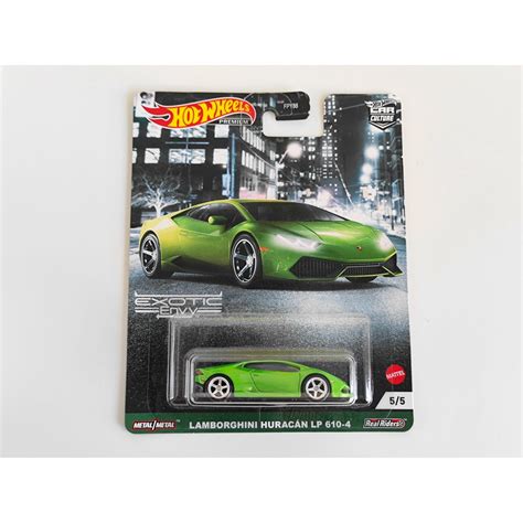 Hot Wheels Car Culture Exotic Envy Lamborghini Huracan Lp