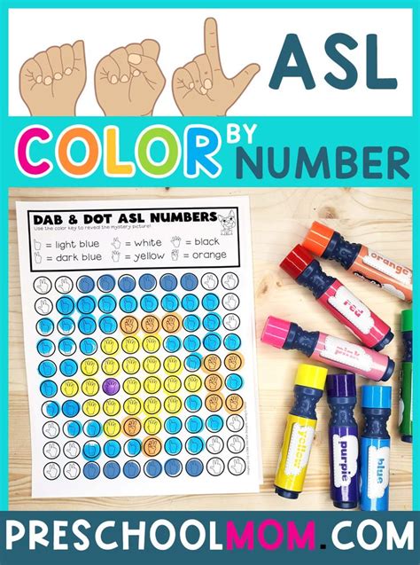 ASL Number Worksheets | Teaching numbers, Math concepts, Learning numbers