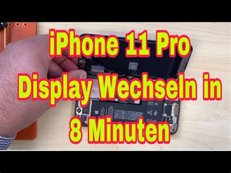 Iphone Pro Display Reparatur In Minuten Youtube