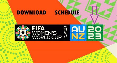 Fifa Womens World Cup 2023 Schedule Pdf Download Fifa Womens World