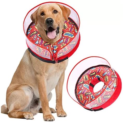 Cono Inflable Suave Para Perros Pequeños Medianos Y Grande Cuotas