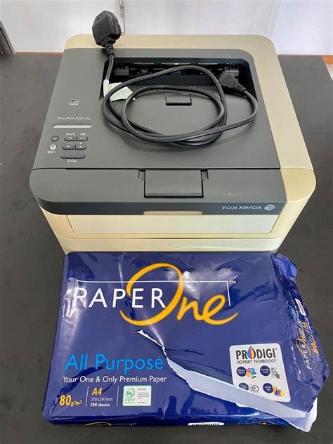 Fuji Xerox DocuPrint P265 Dw A4 Monochrome Printer Computers Tech