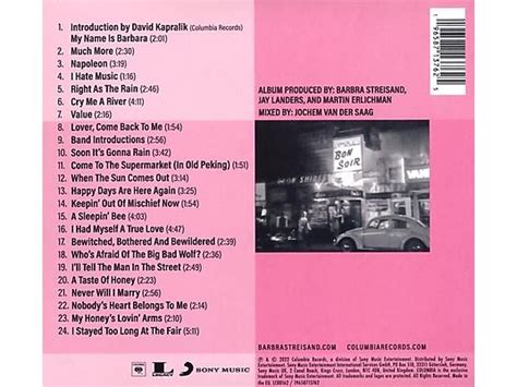 Barbra Streisand Live At The Bon Soir Cd Online Kaufen Mediamarkt