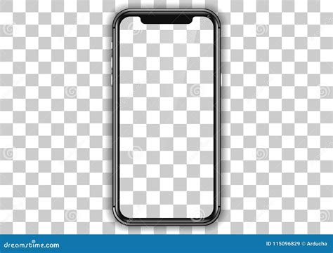 Template frame phone stock vector. Illustration of screen - 115096829