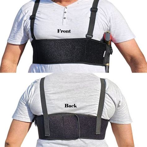 Gunally Concealed Carry Shoulder Gun Holster Elite Duty Ventilated Ambidextrous Shoulder Holster