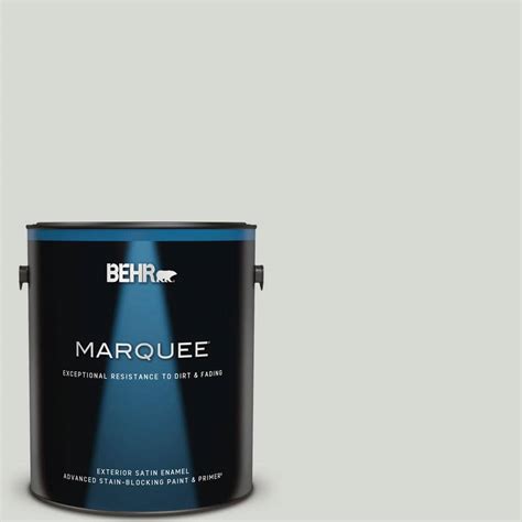 Behr Marquee Gal E Pensive Sky Satin Enamel Exterior Paint