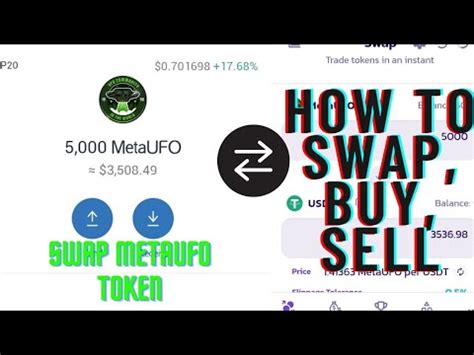 MetaUFO Token Swap Unlock Trade Swap MetaUFO Token For BNB Free