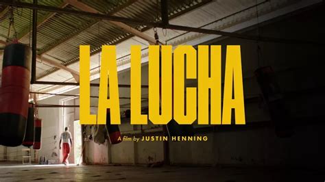 la lucha  struggle title design typography design