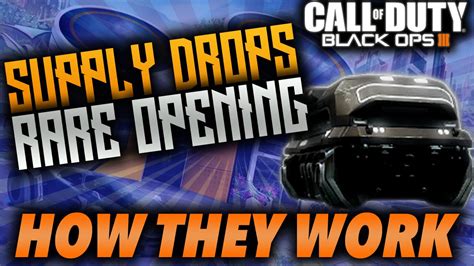 Supply Drops In Black Ops How They Work And Rare Openings Bo