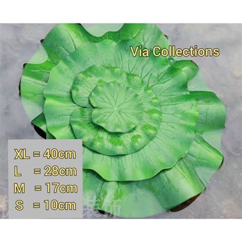 Jual Tanaman Hias Daun Teratai Artificial Shopee Indonesia