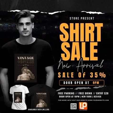 Copy Of Shirt Sale Promo Postermywall