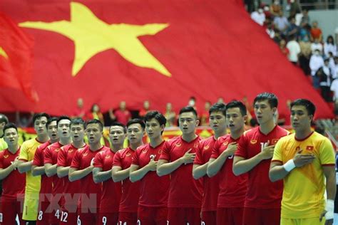 Lịch thi đấu của đội tuyển futsal Việt Nam tại VCK futsal châu Á 2022