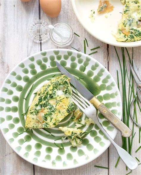 Omelette ciboulette et mozzarella pour 4 personnes Recettes Elle à Table