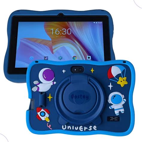 Tablet Com Capa Infantil - Tablet Infantil 7 Android De 128gb E 6gb Com Capa Protetora Azul ...