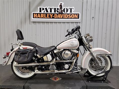 Harley Davidson Flstn Heritage Softail Nostalgia Two Tone Birch