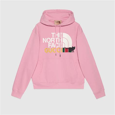 Sudadera The North Face X Gucci En Rosa Gucci® Es