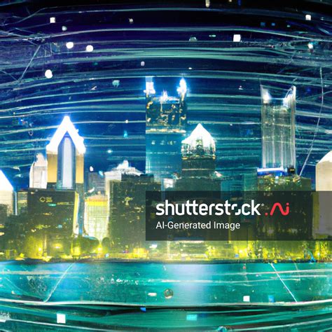 Pittsburgh Pa Skyline Night Professional High-resolution AI-generated ...