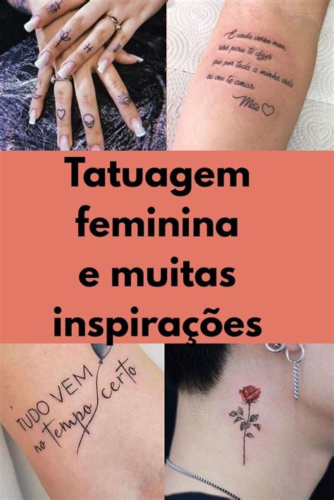 Tatuagens femininas delicadas para se inspirar Vamos Mamães Tattoos