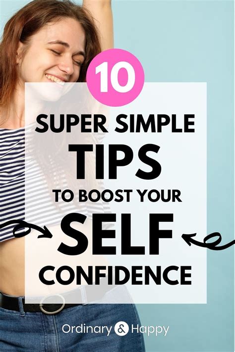 10 Ways To Boost Your Self Confidence Self Confidence Tips Self