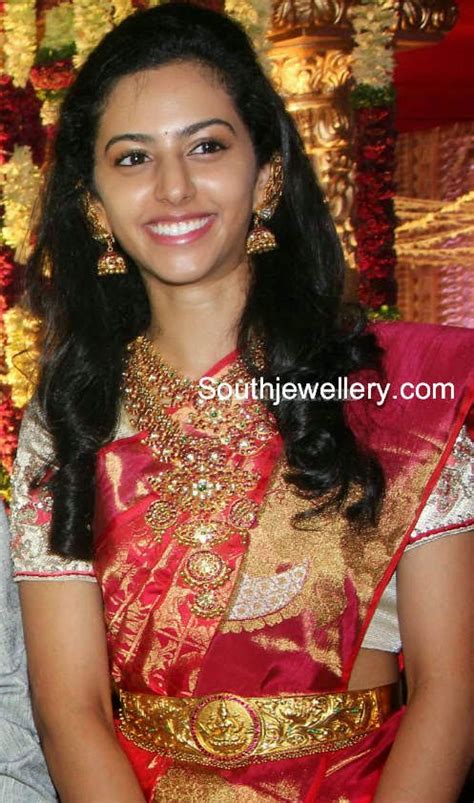 Nandamuri Tejaswini in Ruby Mango Haram and Gold Vaddanam - Indian ...